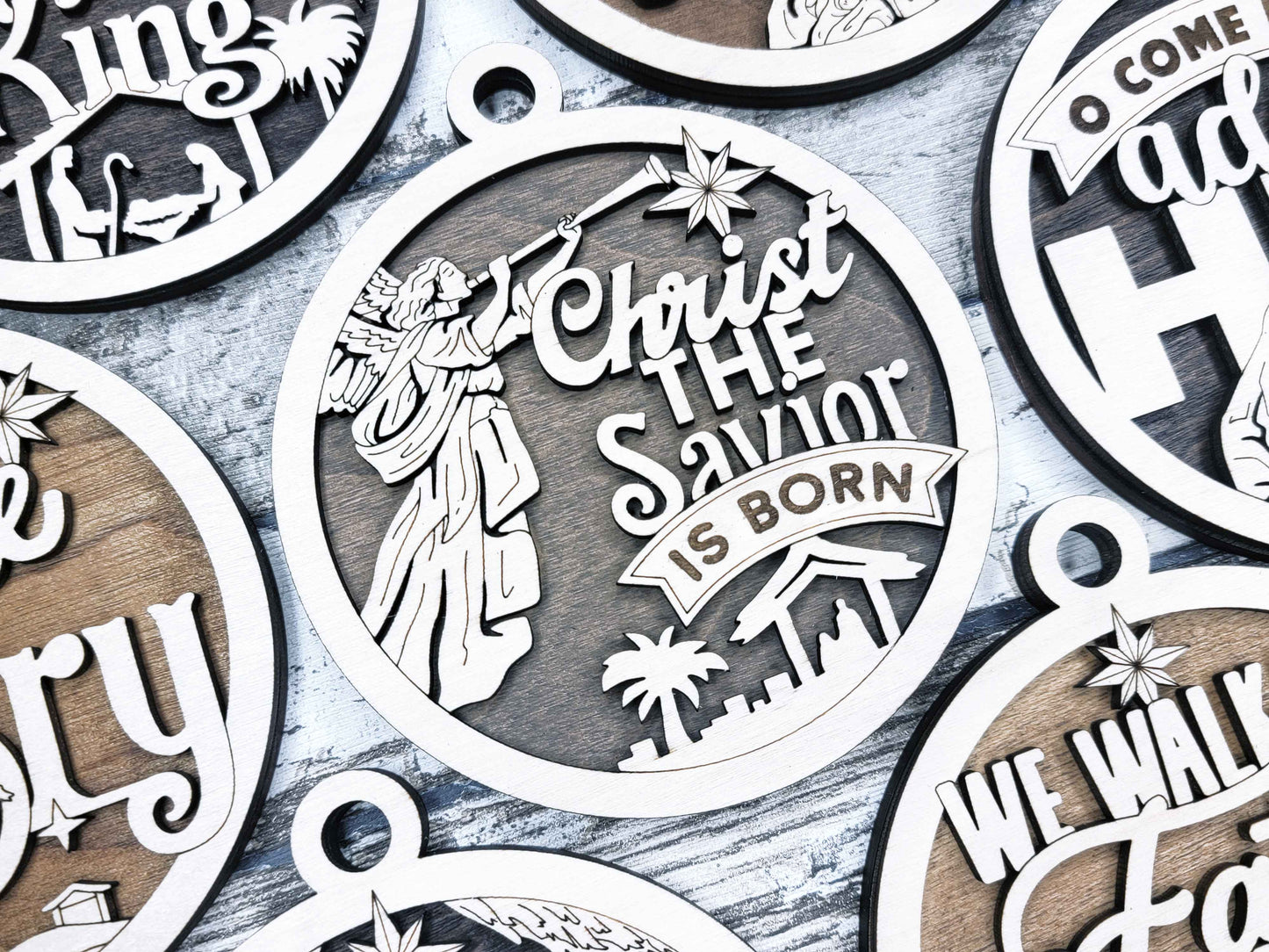 THE FAITH AND HOPE COLLECTION - 2024 Christmas Ornaments