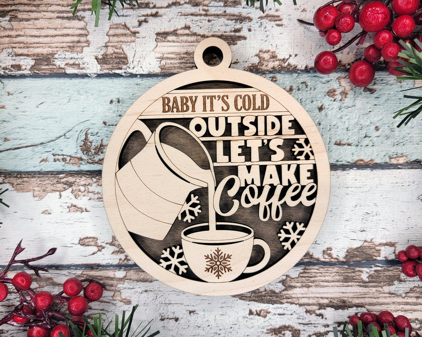 BREW-ORNAMENTS!! - For the Coffee and Tea LOVER - NEW for 2024